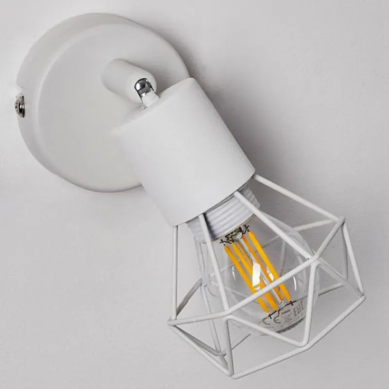 hofstein Applique murale Baripada Blanc, 1 lumière