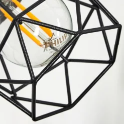 Lampes Vintages & Rétros-hofstein Applique murale Baripada Cuivre, Noir, 1 lumière