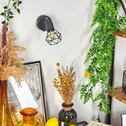 hofstein Applique murale Baripada Anthracite, Chrome, 1 lumière