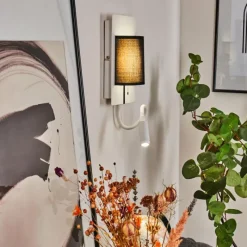 Lampes En Tissu-hofstein Applique murale Beaverton LED Blanc, 2 lumières