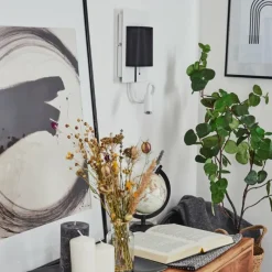 Lampes En Tissu-hofstein Applique murale Beaverton LED Blanc, 2 lumières