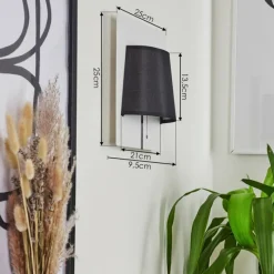 Lampes En Tissu-hofstein Applique murale Beaverton LED Blanc, 1 lumière