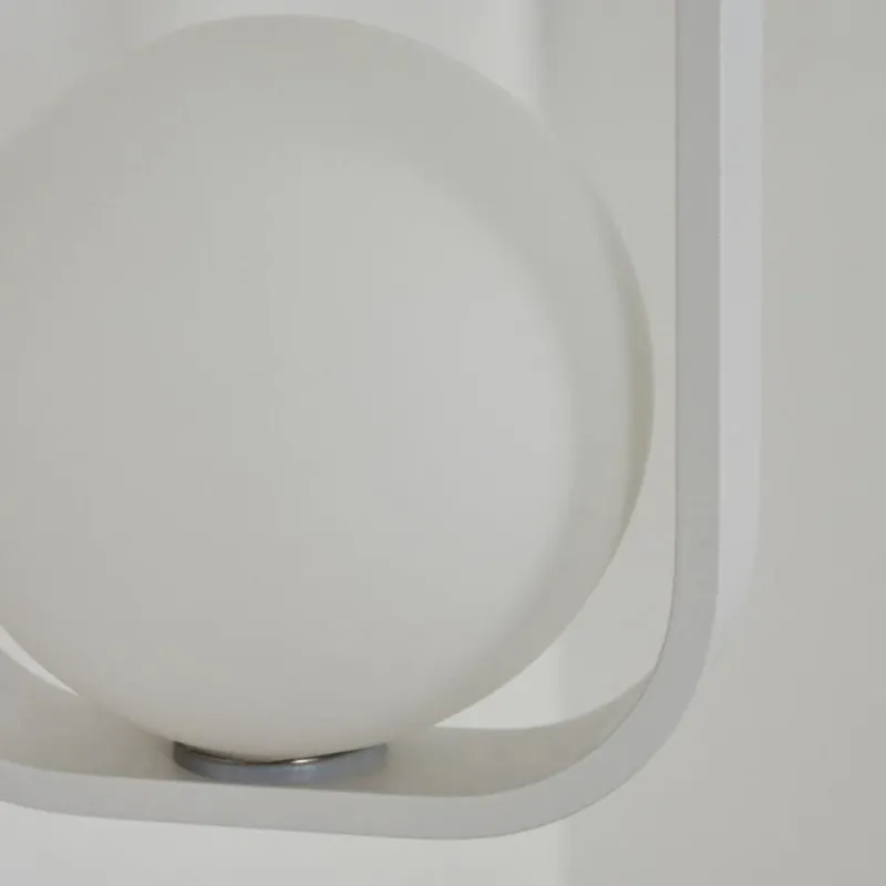 hofstein Applique murale Beland Blanc, 1 lumière