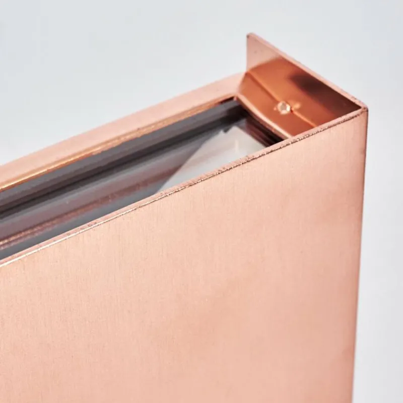 hofstein Applique murale Benin LED Cuivre, 2 lumières