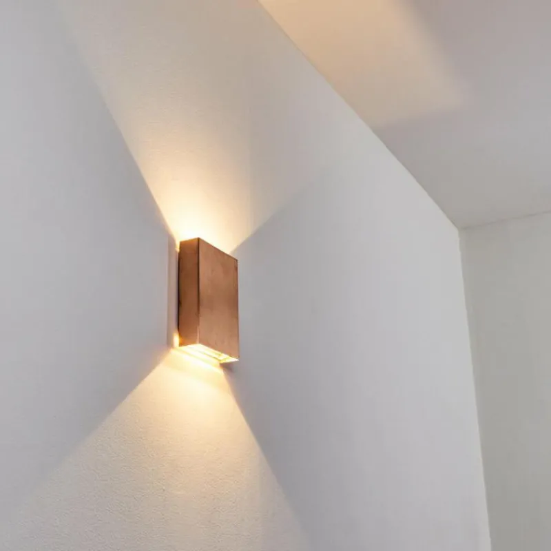 hofstein Applique murale Benin LED Cuivre, 2 lumières