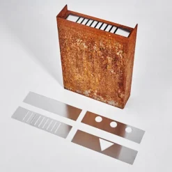 hofstein Applique murale Benin LED Rouille, 2 lumières