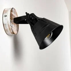 Lampes Dorées-hofstein Applique murale Berkeley Or, Blanc, 1 lumière