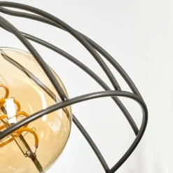 Lampes Vintages & Rétros-hofstein Applique murale Bitterroot Brun, Bois foncé, 1 lumière