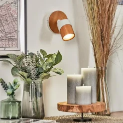 Luminaires Scandinaves-hofstein Applique murale Blondo Blanc, 1 lumière