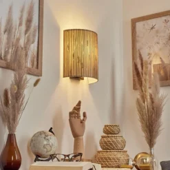 Luminaires Scandinaves-hofstein Applique murale Bongal Noir, 1 lumière