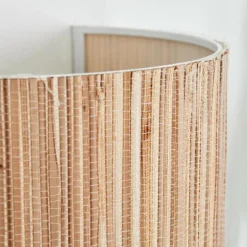 Style Boho-Chic-hofstein Applique murale Bongal Noir, 2 lumières