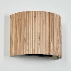 Style Boho-Chic-hofstein Applique murale Bongal Noir, 2 lumières