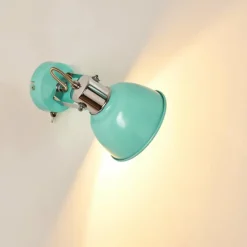 hofstein Applique murale Borik Turquoise, 1 lumière