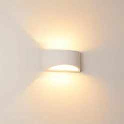 hofstein Applique murale Braslo Blanc, 1 lumière