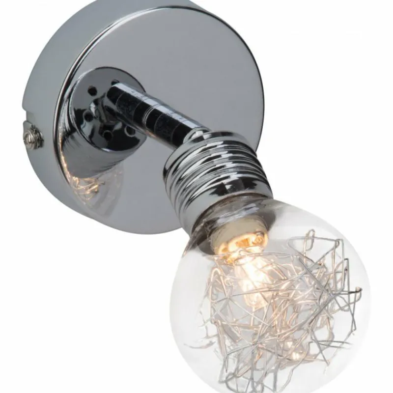 Luminaires Brilliant Applique murale Brilliant BULB Chrome, 1 lumière