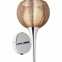 Luminaires Brilliant Applique murale Brilliant RELAX Bronze, Chrome, 1 lumière