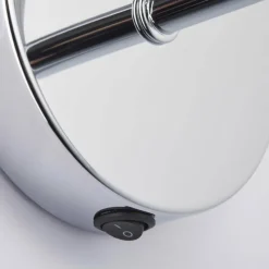 Luminaires Brilliant Applique murale Brilliant RELAX Bronze, Chrome, 1 lumière