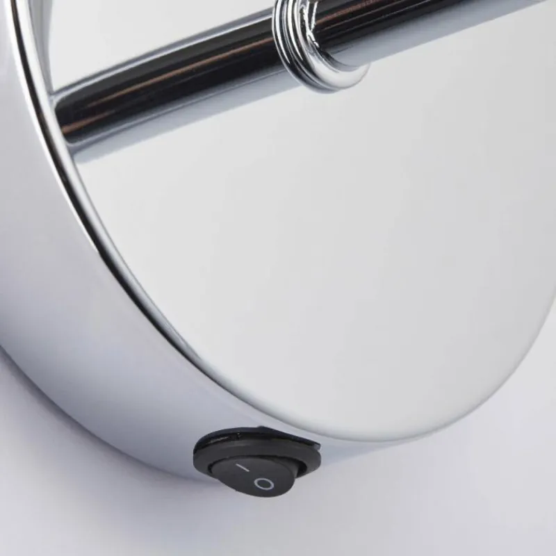 Luminaires Brilliant Applique murale Brilliant RELAX Bronze, Chrome, 1 lumière