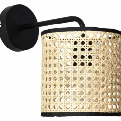 Luminaires Rustiques-Luminaires Brilliant Applique murale Brilliant Wiley Noir, 1 lumière