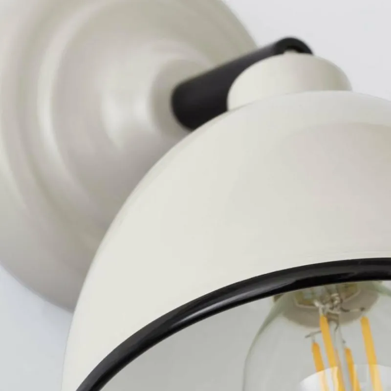 Lampes Vintages & Rétros-Luminaires Brilliant Applique murale Brilliant Telio Gris, 1 lumière