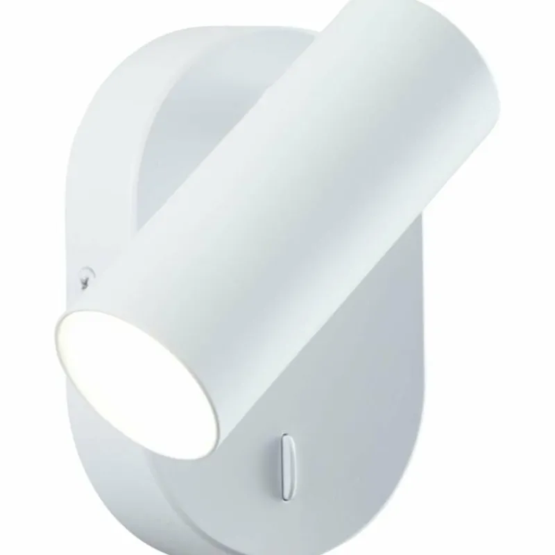 Luminaires Brilliant Applique murale Brilliant Soeren LED Blanc, 1 lumière* Spots Et Projecteurs
