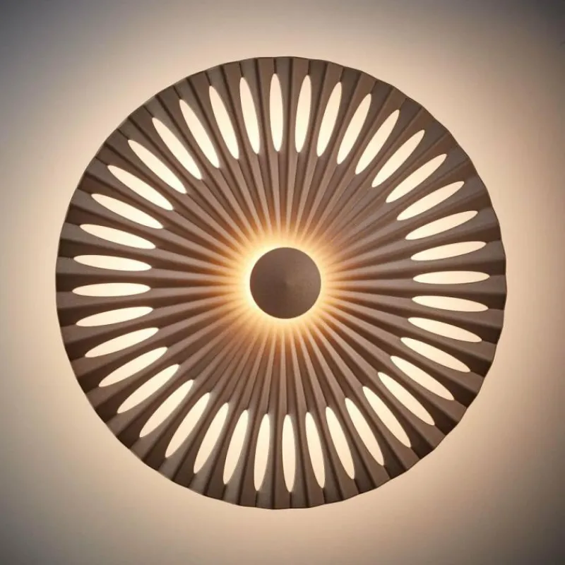 Luminaires Brilliant Applique murale Brilliant Phinx LED Brun, Crème, 1 lumière* Appliques