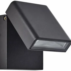 Luminaires Brilliant Applique murale Brilliant Toya LED Noir, 1 lumière