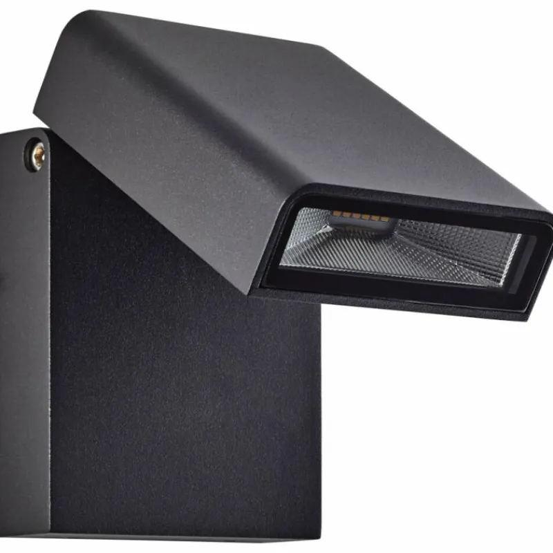 Luminaires Brilliant Applique murale Brilliant Toya LED Noir, 1 lumière