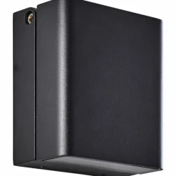 Luminaires Brilliant Applique murale Brilliant Toya LED Noir, 1 lumière