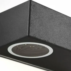 Luminaires Brilliant Applique murale Brilliant Abbot LED Anthracite, 2 lumières