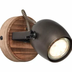 Lampes Vintages & Rétros-Luminaires Brilliant Applique murale Brilliant Tool Noir, 1 lumière