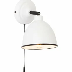 Lampes Vintages & Rétros-Luminaires Brilliant Applique murale Brilliant TELIO Blanc, 1 lumière