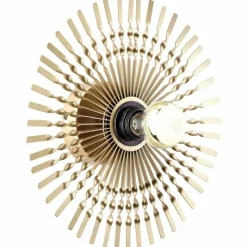 Lampes Dorées-Luminaires Brilliant Applique murale Brilliant Mendoza Or, 1 lumière