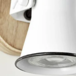 Luminaires Scandinaves-Luminaires Brilliant Applique murale Brilliant Seed Bois clair, Blanc, 1 lumière