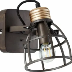 Luminaires Brilliant Applique murale Brilliant-Leuchten Reece Noir, 1 lumière* Spots Et Projecteurs