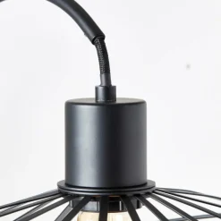 Lampes Industrielles-Luminaires Brilliant Applique murale Brilliant-Leuchten Leika Noir, 1 lumière