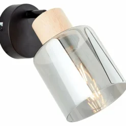 Luminaires Rustiques-Luminaires Brilliant Applique murale Brilliant Weald Noir, 1 lumière