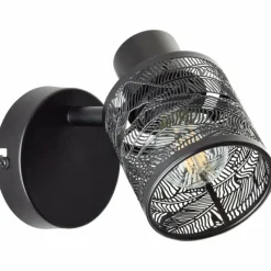 Luminaires Scandinaves-Luminaires Brilliant Applique murale Brilliant Bano Noir, 1 lumière