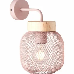 Luminaires Scandinaves-Luminaires Brilliant Applique murale Brilliant Giada Rose, 1 lumière