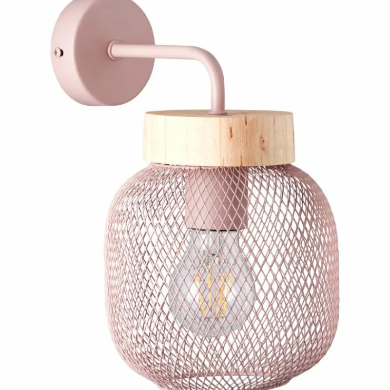 Luminaires Scandinaves-Luminaires Brilliant Applique murale Brilliant Giada Rose, 1 lumière