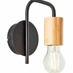 Luminaires Scandinaves-Luminaires Brilliant Applique murale Brilliant Elyna Écru, Noir, 1 lumière