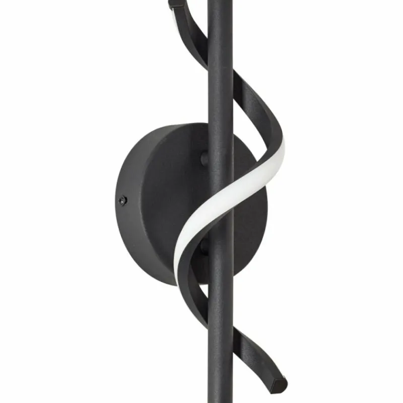 Luminaires Brilliant Applique murale Brilliant Eunice LED Noir, 1 lumière* Éclairage Led