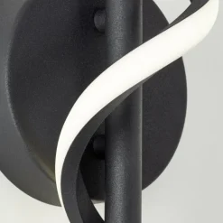 Luminaires Brilliant Applique murale Brilliant Eunice LED Noir, 1 lumière* Éclairage Led