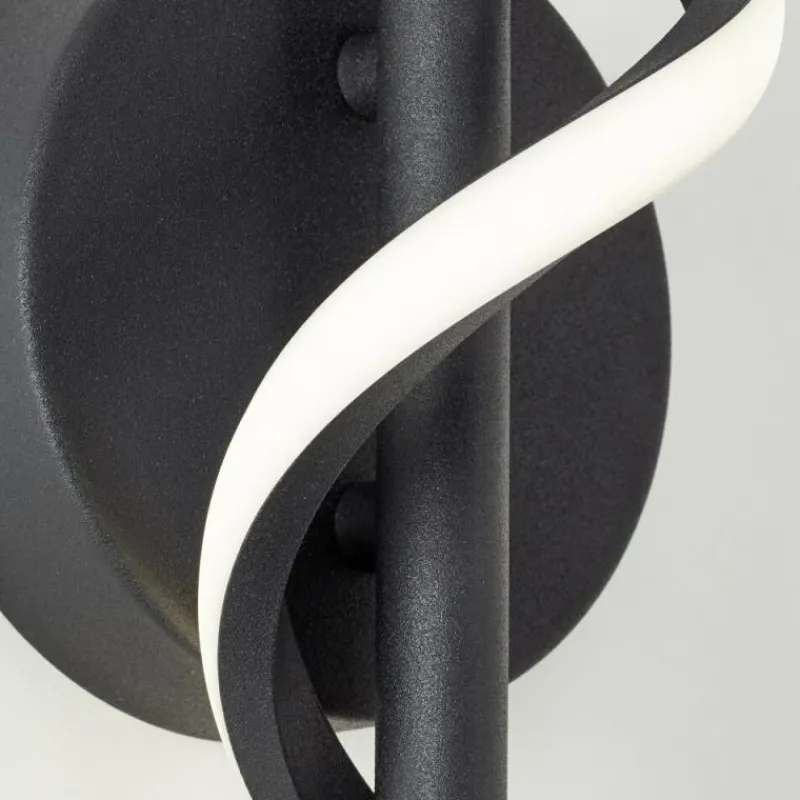 Luminaires Brilliant Applique murale Brilliant Eunice LED Noir, 1 lumière* Éclairage Led