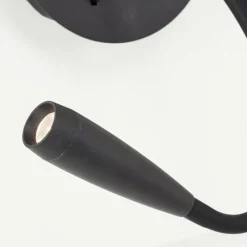 Luminaires Brilliant Applique murale Brilliant Jutta LED Noir, 1 lumière* Éclairage Led