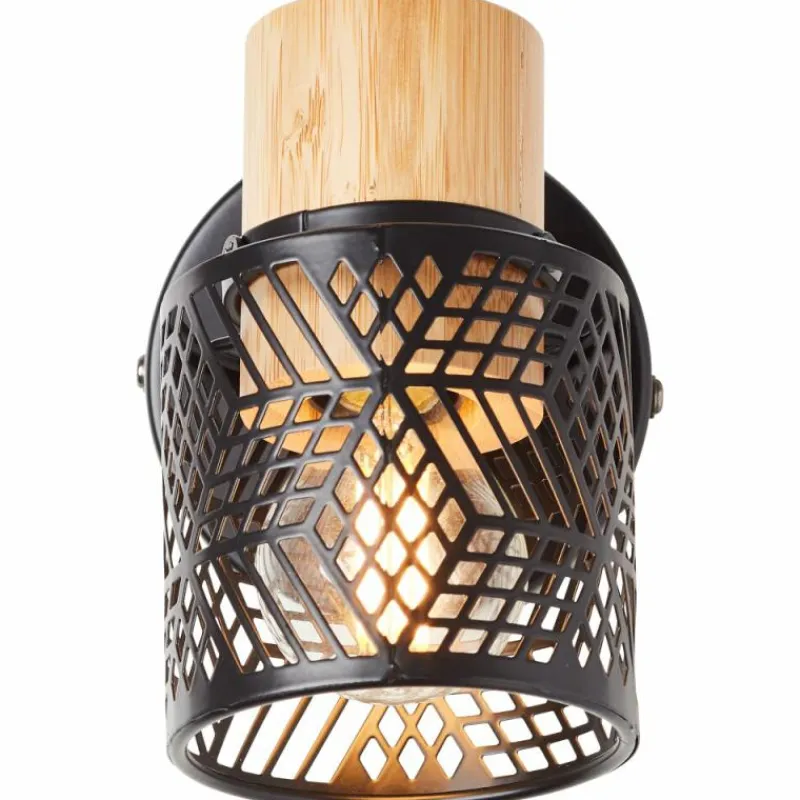 Luminaires Scandinaves-Luminaires Brilliant Applique murale Brilliant Santy Noir, 1 lumière