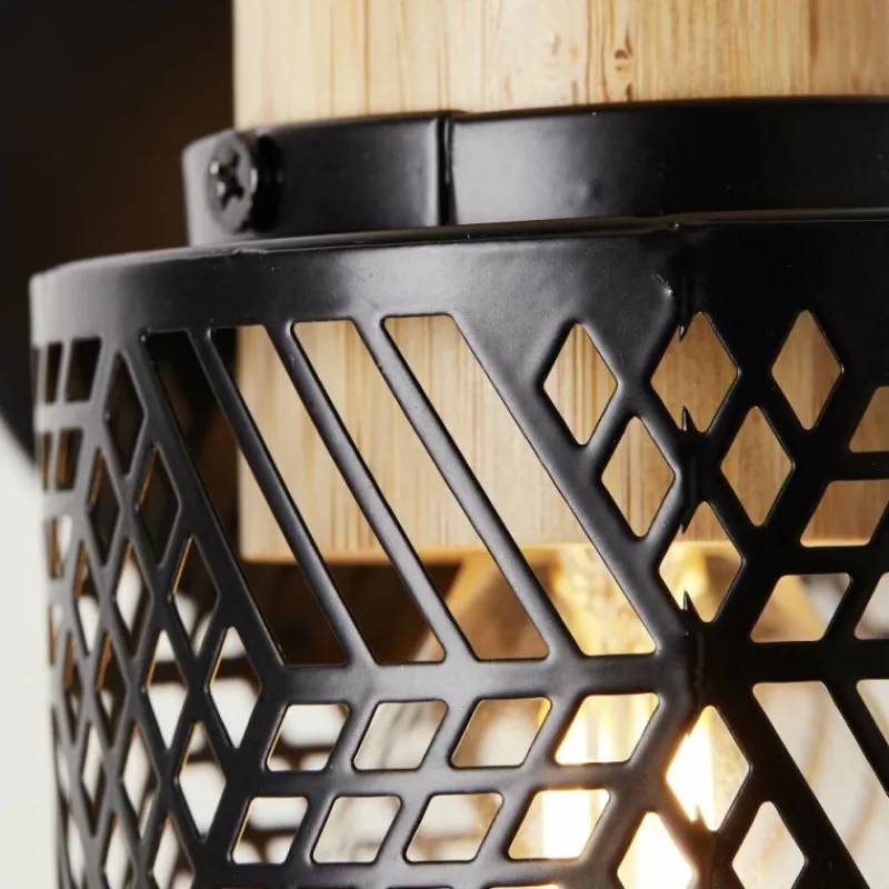 Luminaires Scandinaves-Luminaires Brilliant Applique murale Brilliant Santy Noir, 1 lumière