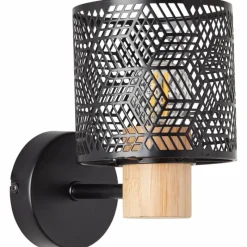 Luminaires Scandinaves-Luminaires Brilliant Applique murale Brilliant Santy Noir, 1 lumière