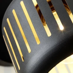 Lampes Dorées-Luminaires Brilliant Applique murale Brilliant Tyas Noir, 1 lumière