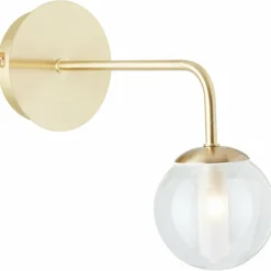 Luminaires Brilliant Applique murale Brilliant Gitse Or, 1 lumière